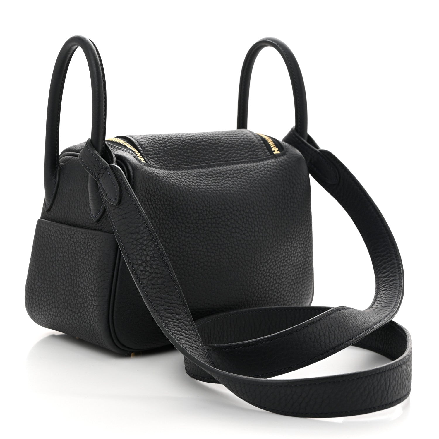 Taurillon Clemence Mini Lindy 20 Bleu Nuit