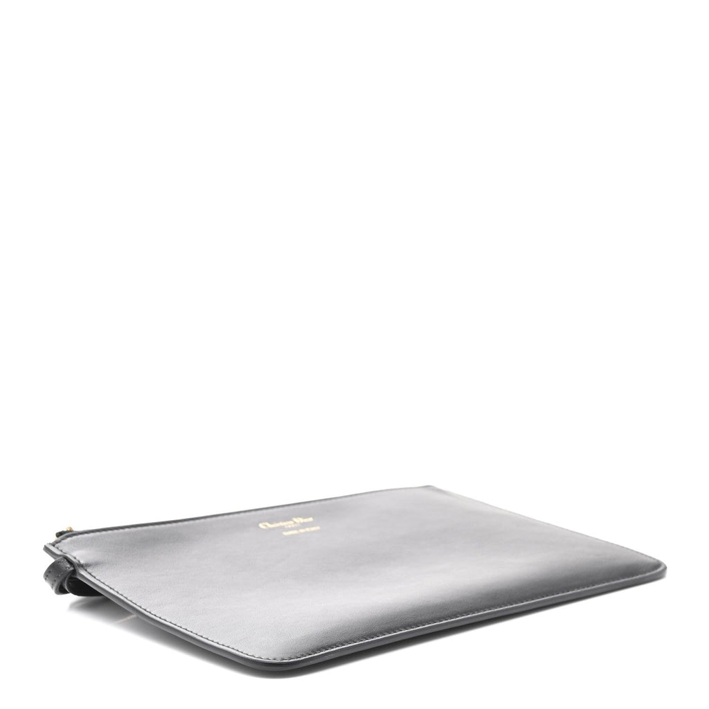 Smooth Calfskin Toujours Pouch Black