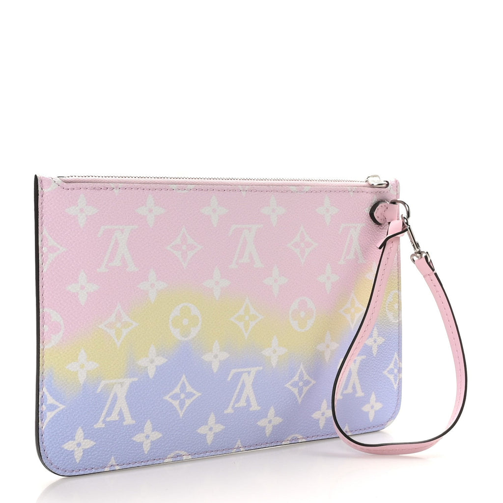 Monogram Escale Neverfull MM GM Pochette Pastel