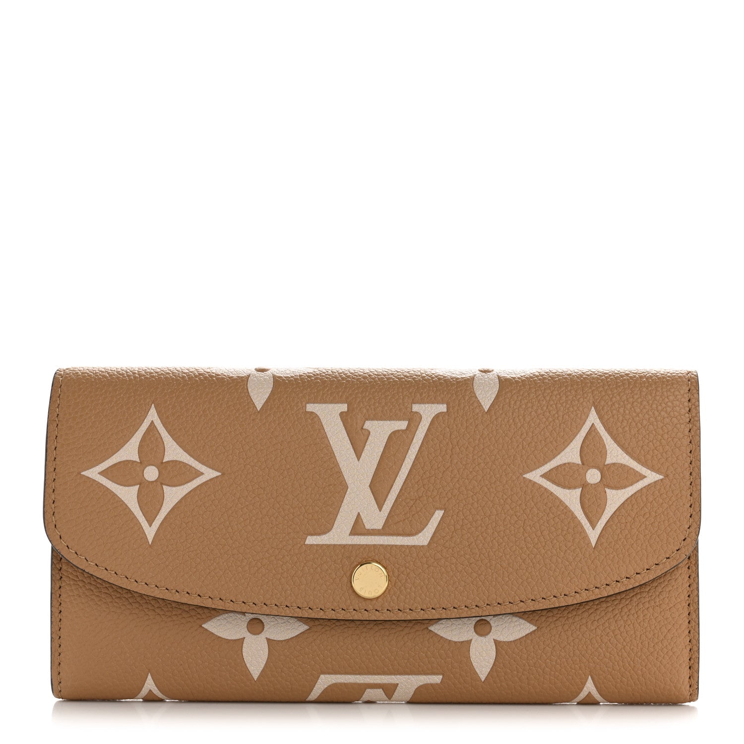 Empreinte Monogram Giant Emilie Wallet Arizona Creme