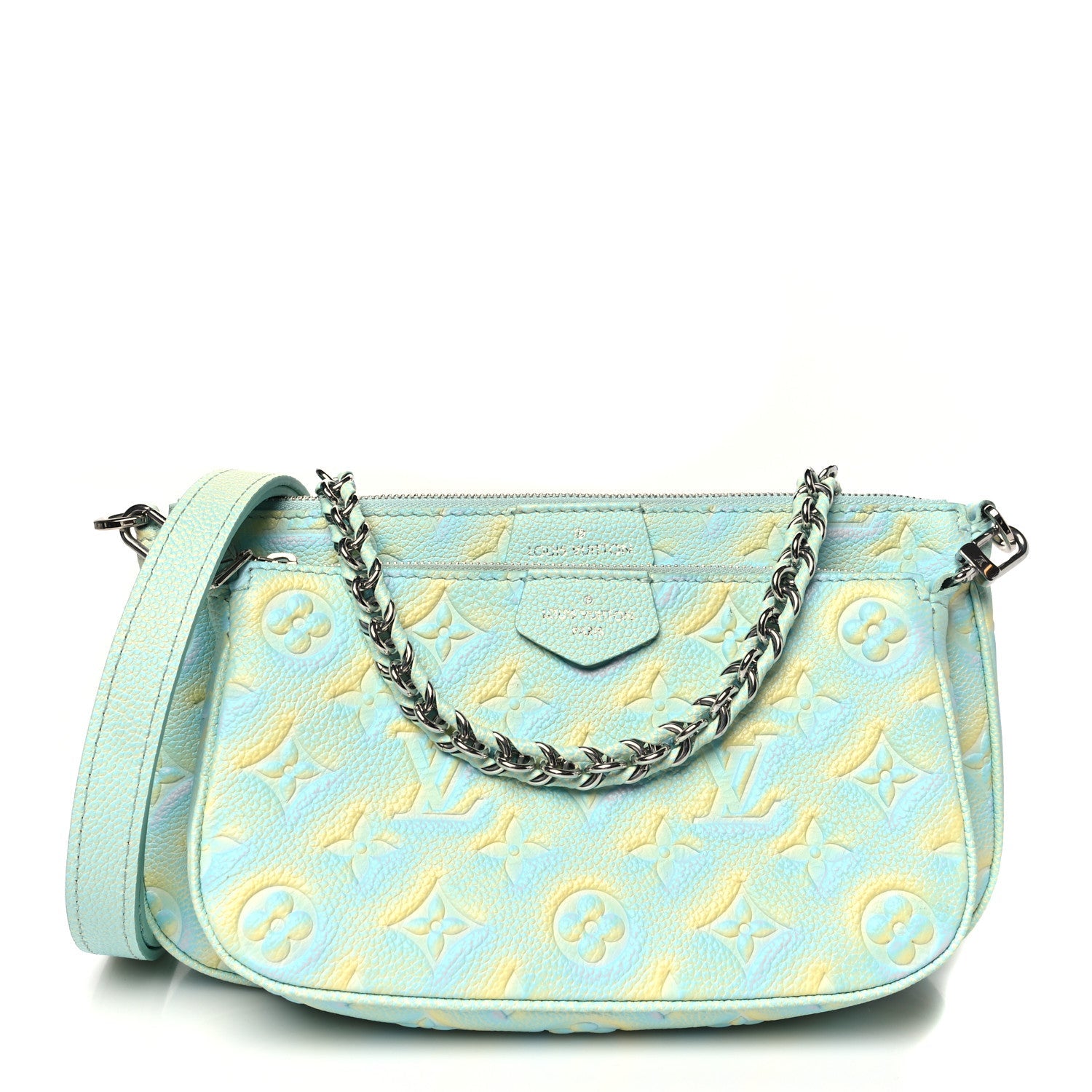 Empreinte Monogram Summer Stardust Multi Pochette Accessories Water Green