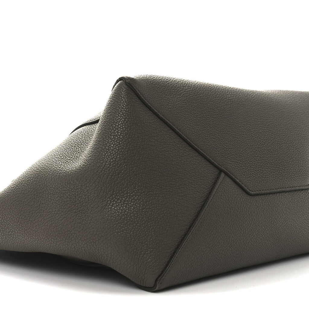 Soft Grained Calfskin Small Belt Cabas Phantom Taupe