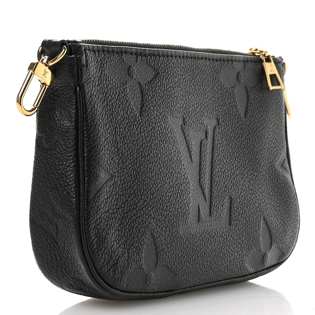 Empreinte Monogram Giant Multi Pochette Accessories Small Pochette Black
