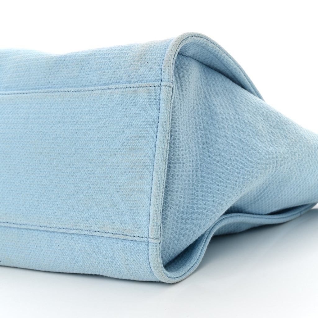 Mixed Fibers Medium Deauville Tote Light Blue