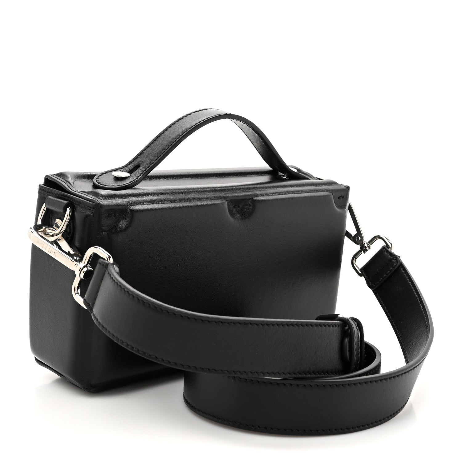 Nappa Baguette Soft Trunk Bag Black