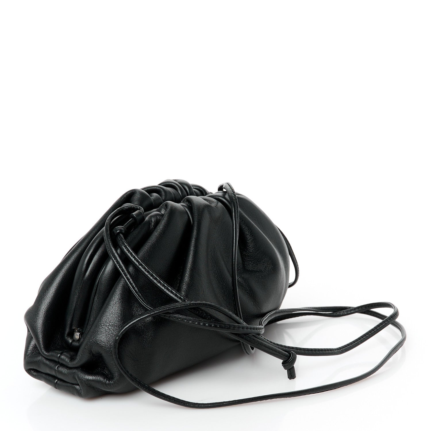 Butter Calfskin The Mini Pouch Black