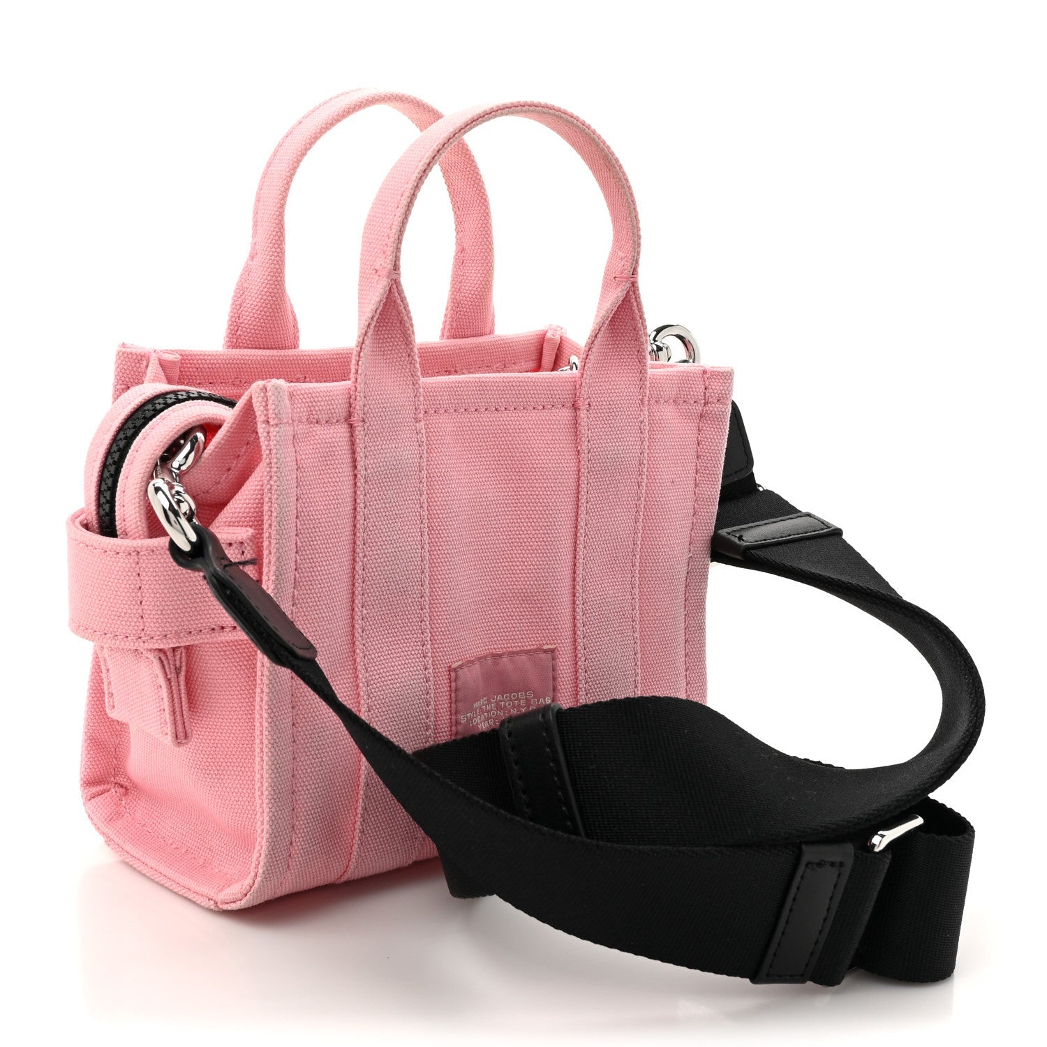 Cotton Canvas The Tote Crossbody Bag Ribbon Pink