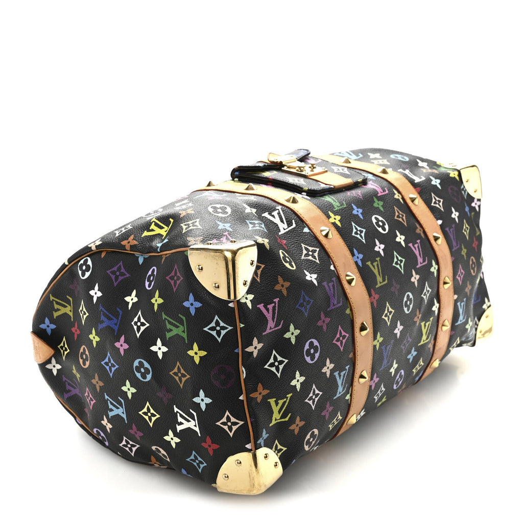 Monogram Multicolor Keepall 45 Black
