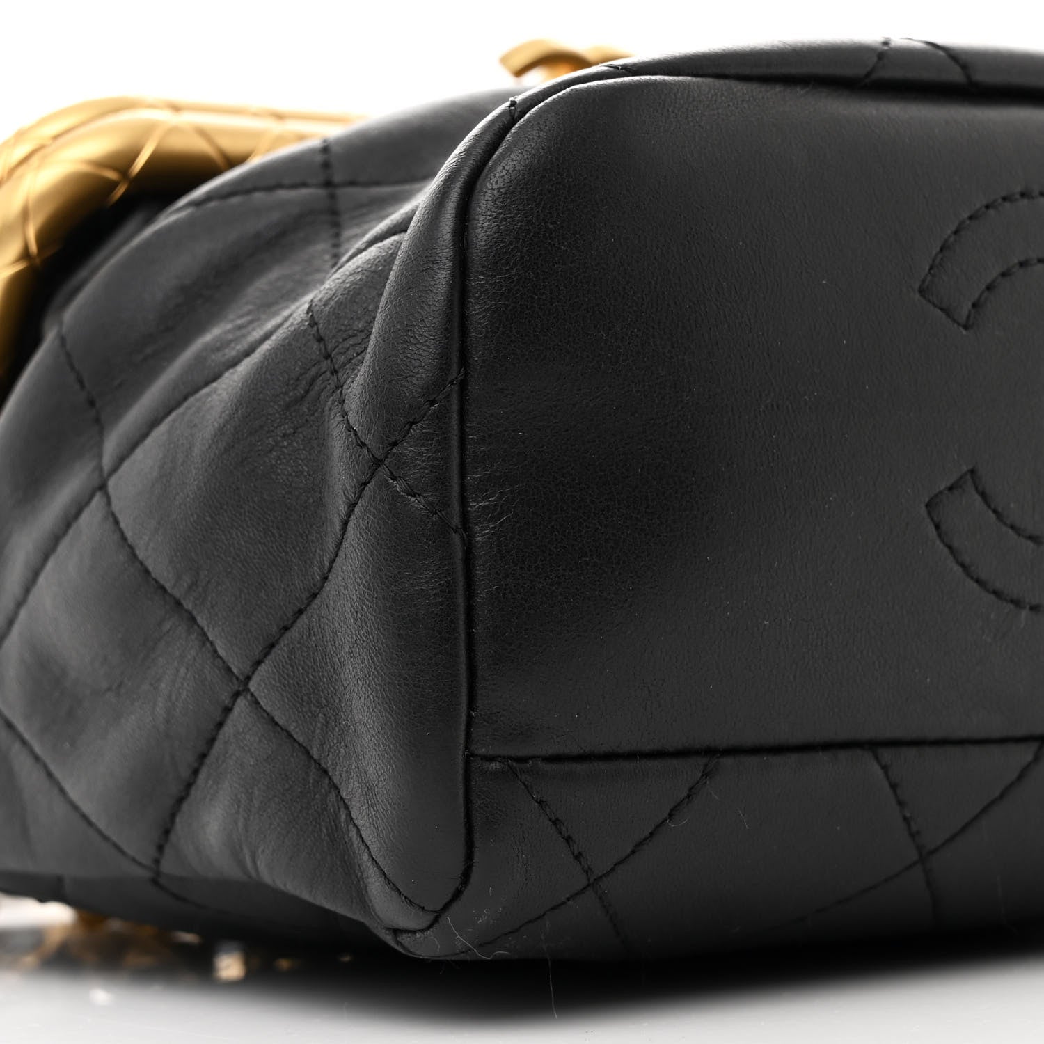 Lambskin Quilted My Crush Bag Black