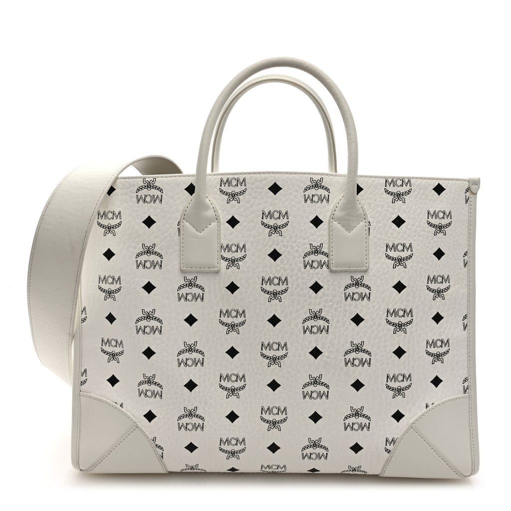 Visetos Large Munchen Tote White