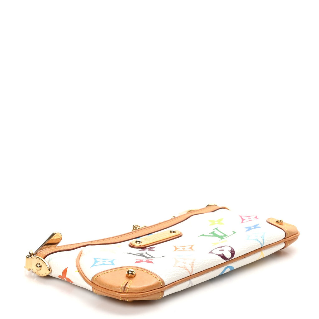 Monogram Multicolor Pochette Milla MM White