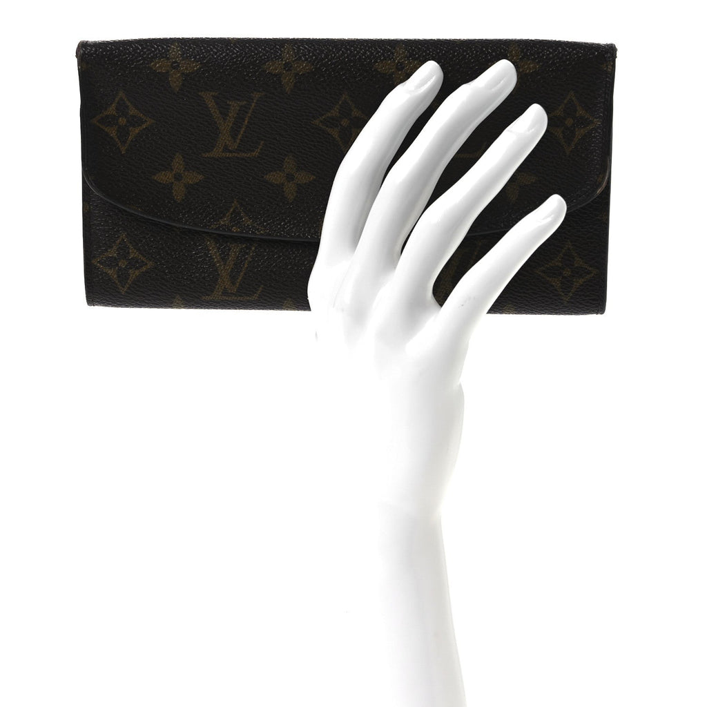 Monogram Emilie Wallet Fuchsia