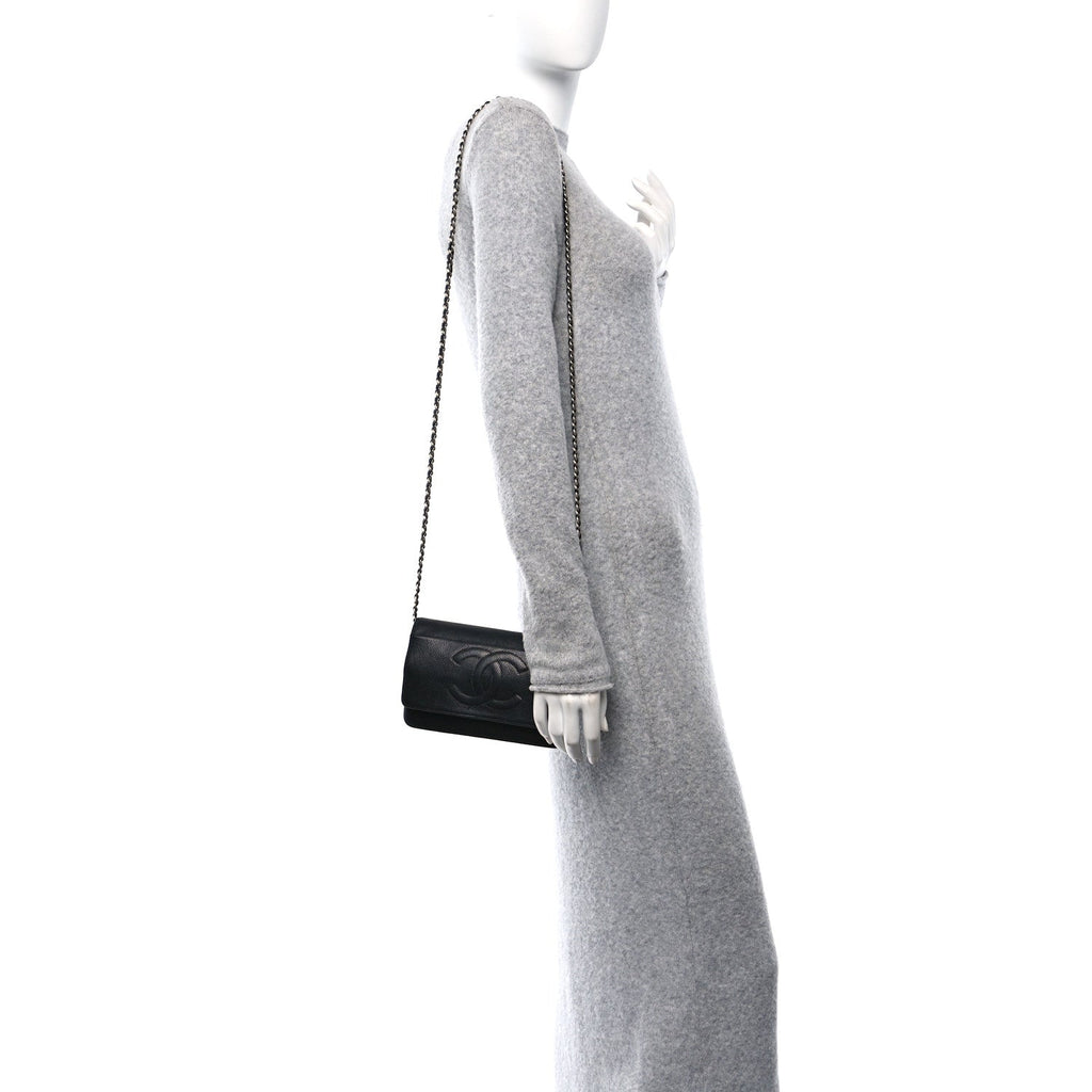 Caviar Timeless CC Wallet On Chain WOC Black