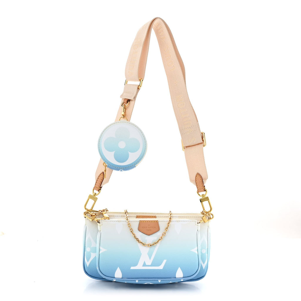 Monogram Giant By The Pool Multi Pochette Accessories Blue