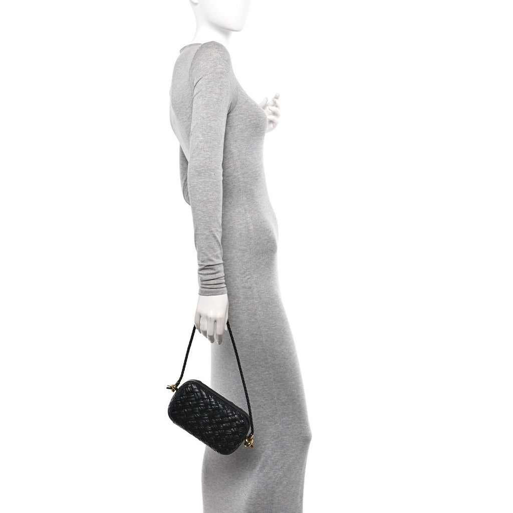 Foulard Intrecciato Intrecciato Knot On Strap Black