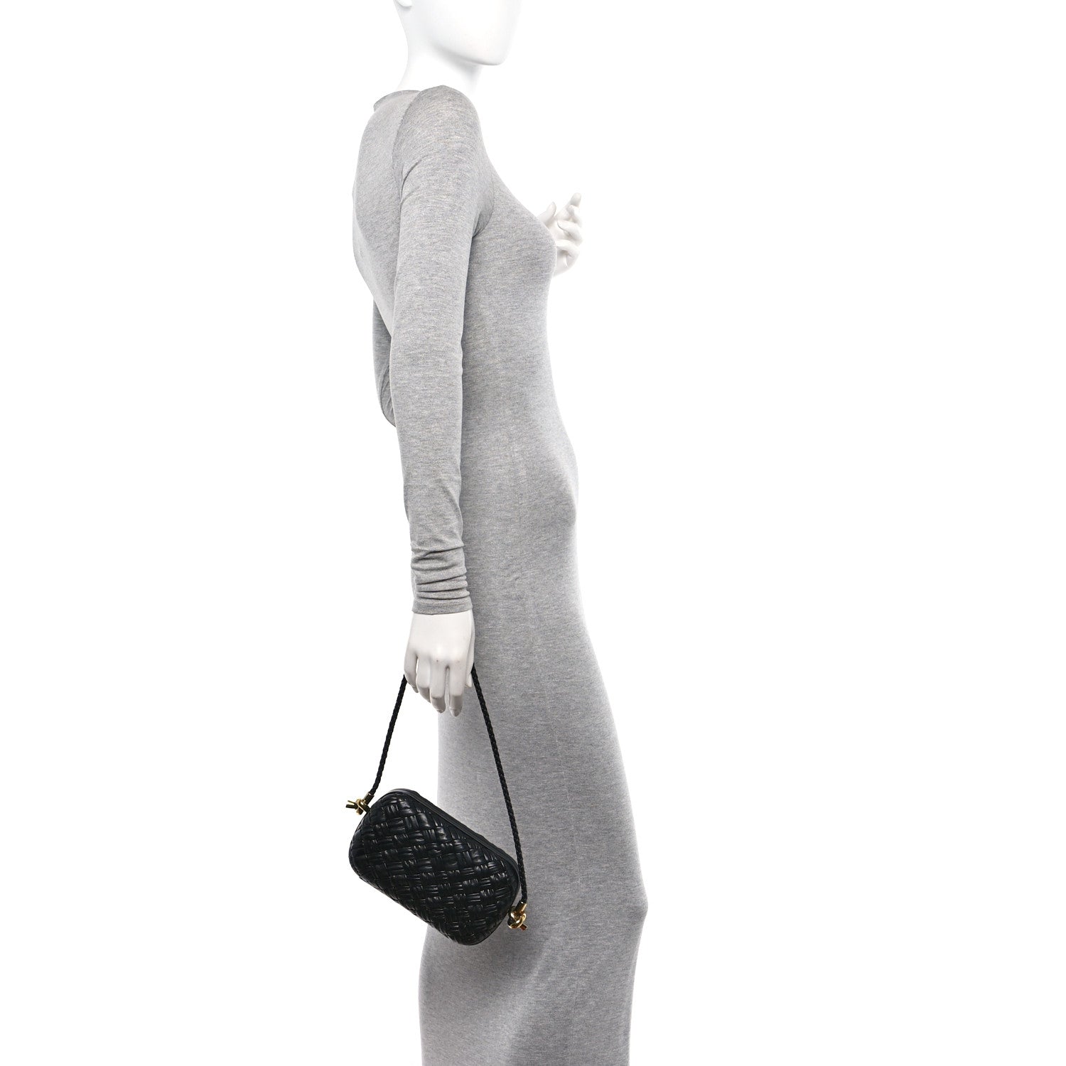 Foulard Intrecciato Intrecciato Knot On Strap Black