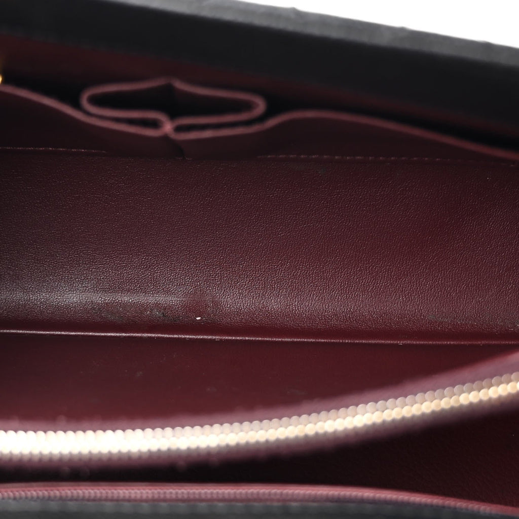 Caviar Quilted Small Coco Handle Flap Black