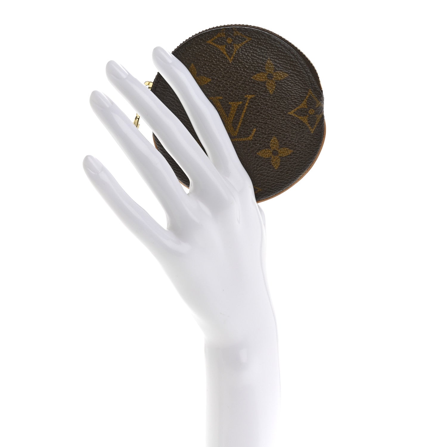 Monogram Round Coin Purse