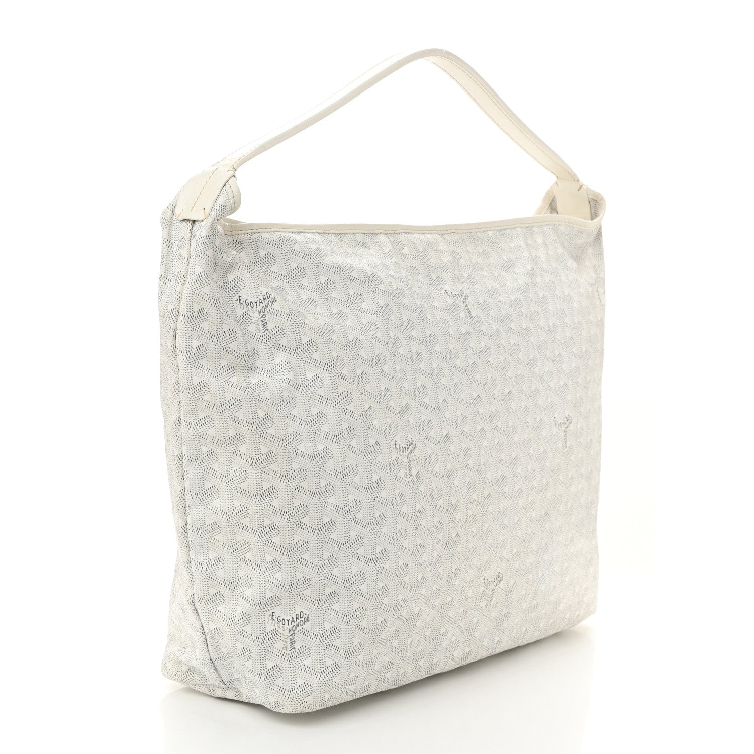 Goyardine Boheme Hobo White