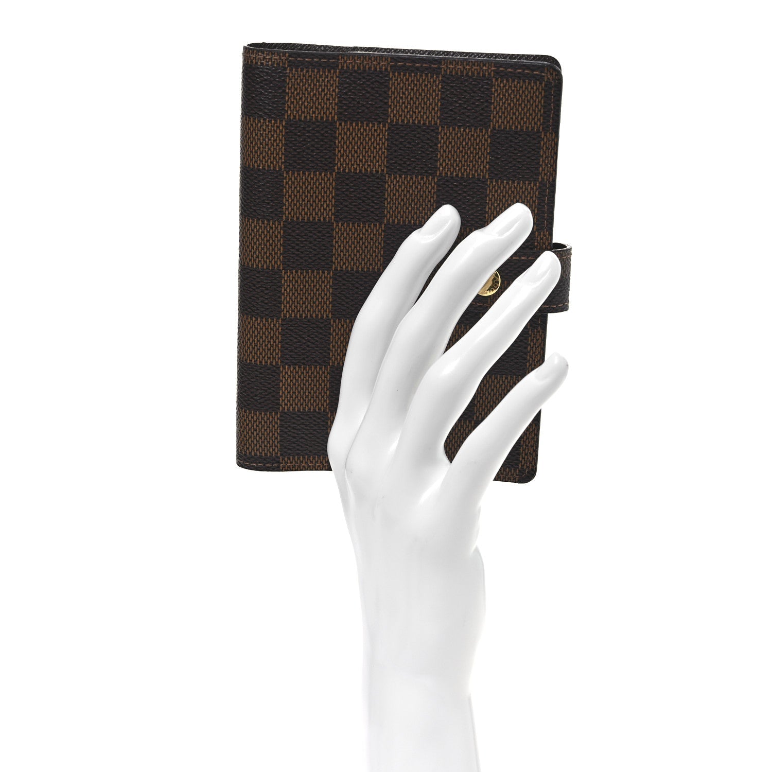 Damier Ebene Small Ring Agenda Cover