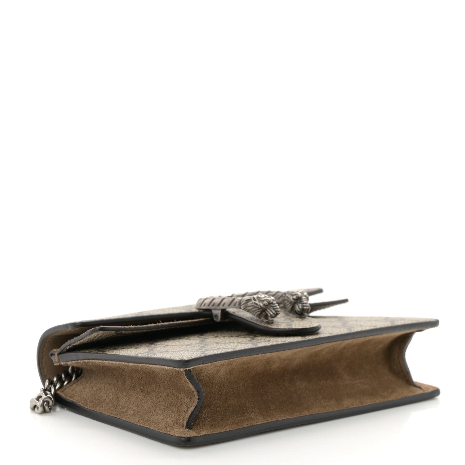 GG Supreme Monogram Super Mini Dionysus Shoulder Bag Taupe