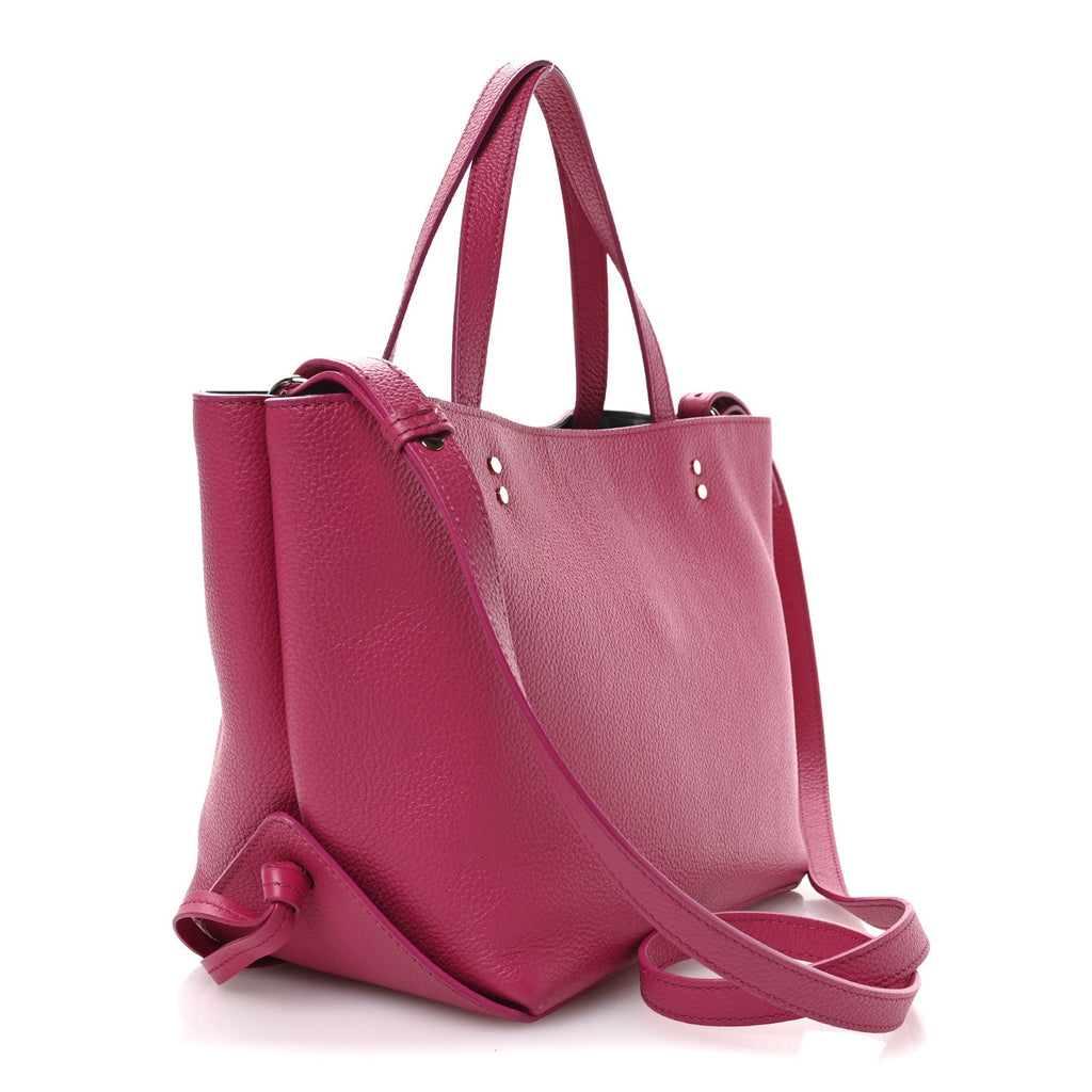 Calfskin Small East West Sense Tote Fizzy Pink