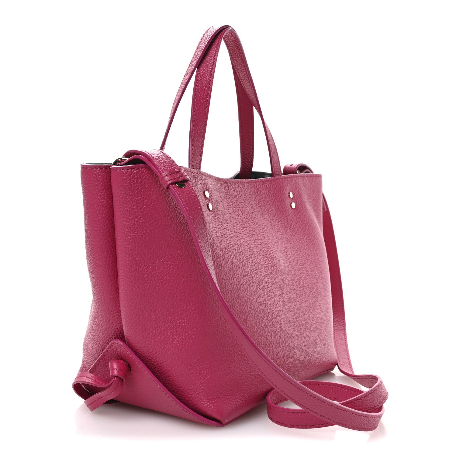 Calfskin Small East West Sense Tote Fizzy Pink