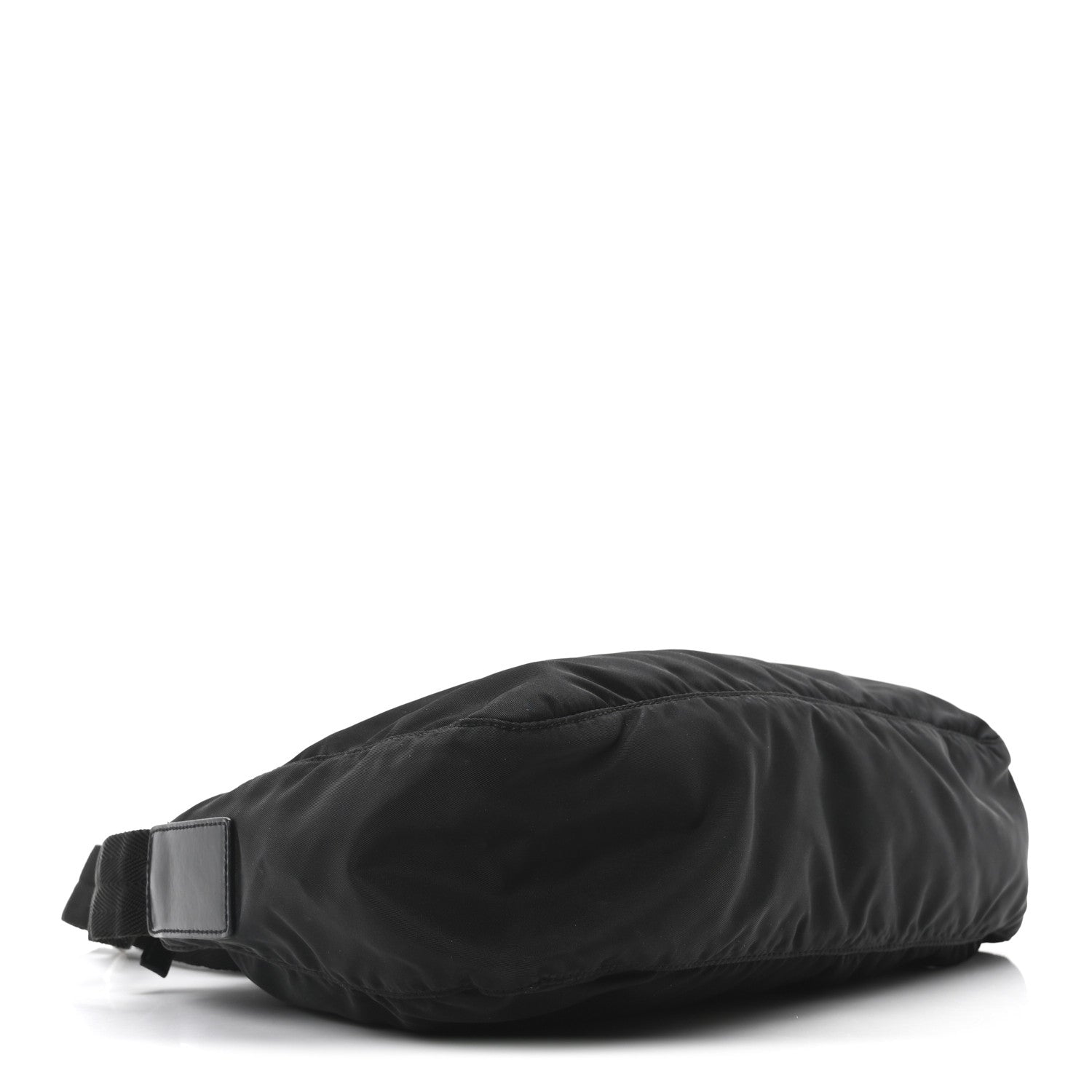 Nylon Vela Messenger Bag Black