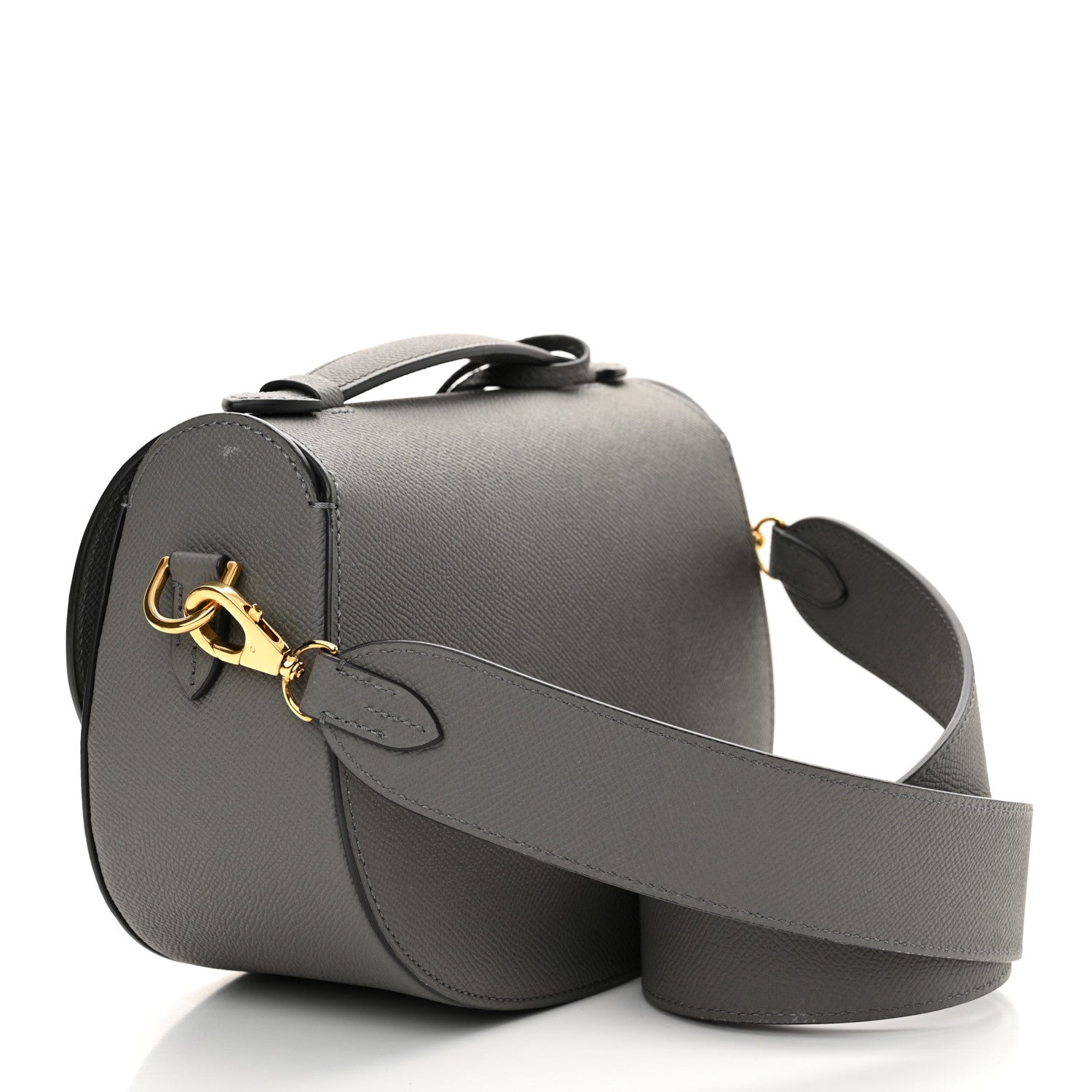 Carat Calfskin Flori PM Grey