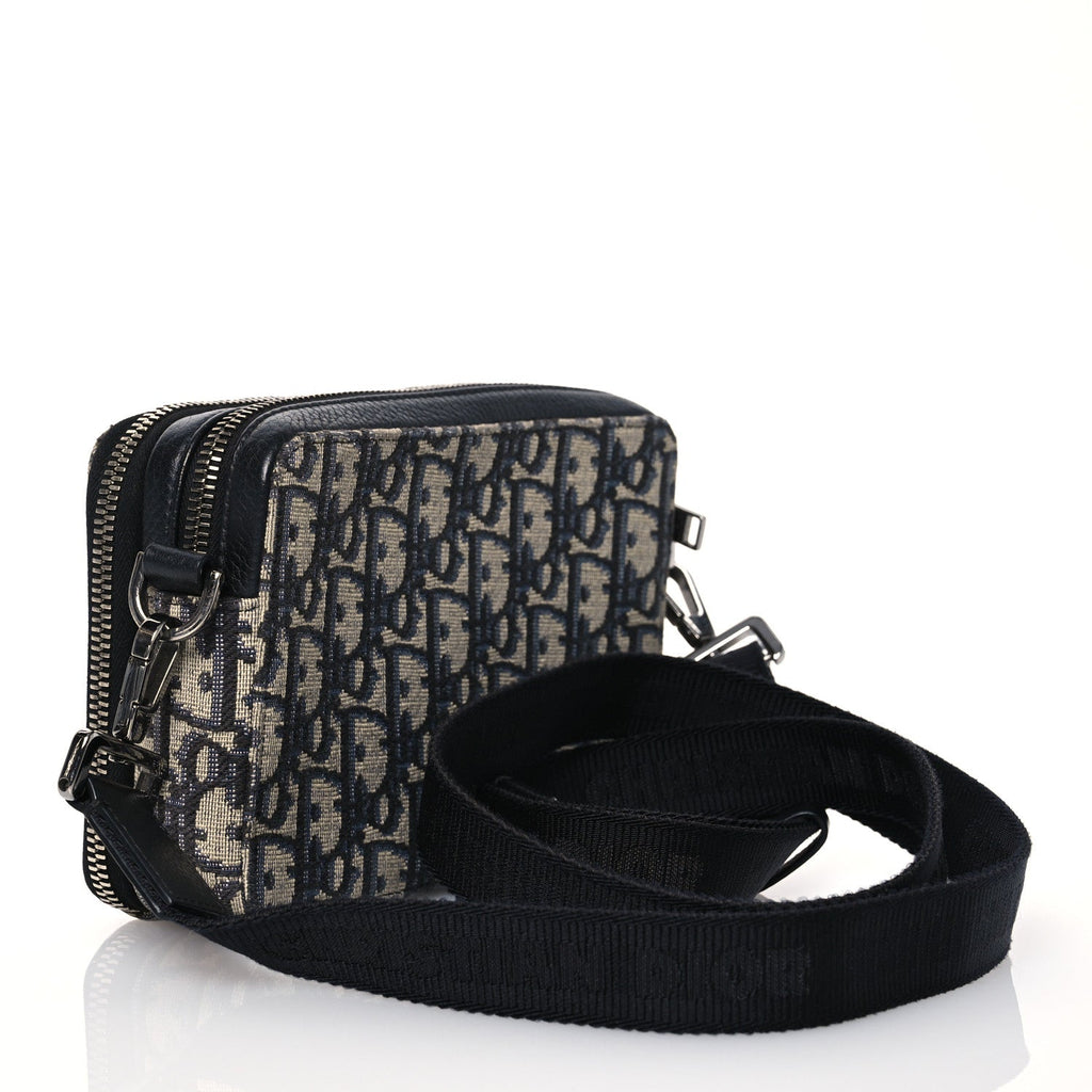 Oblique Pouch Navy Blue