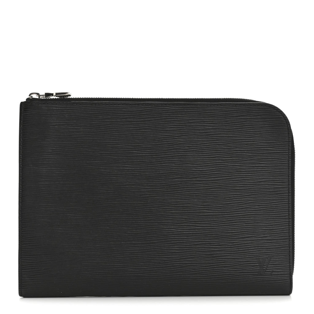 Epi Pochette Jour GM Black