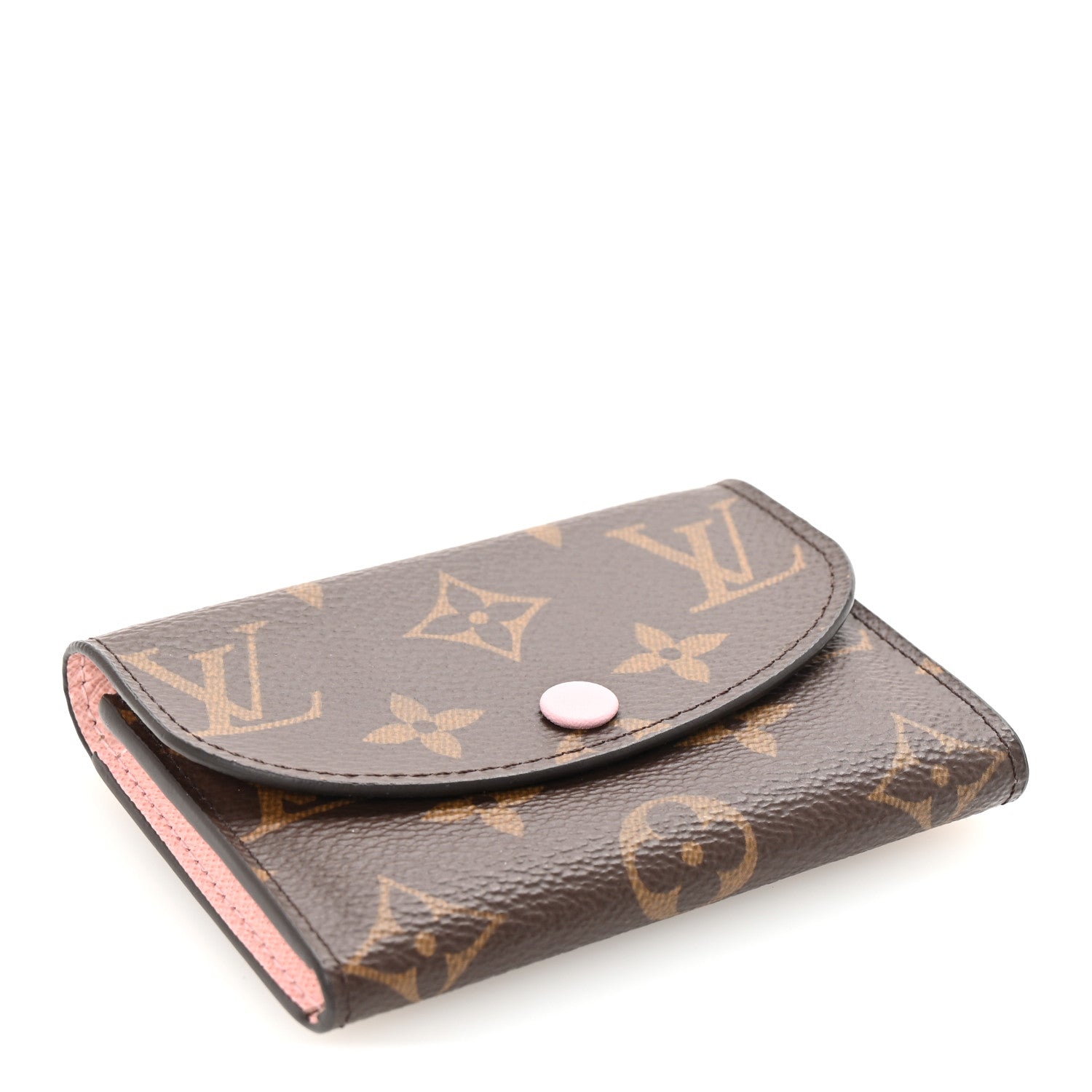 Monogram Rosalie Coin Purse Rose Ballerine