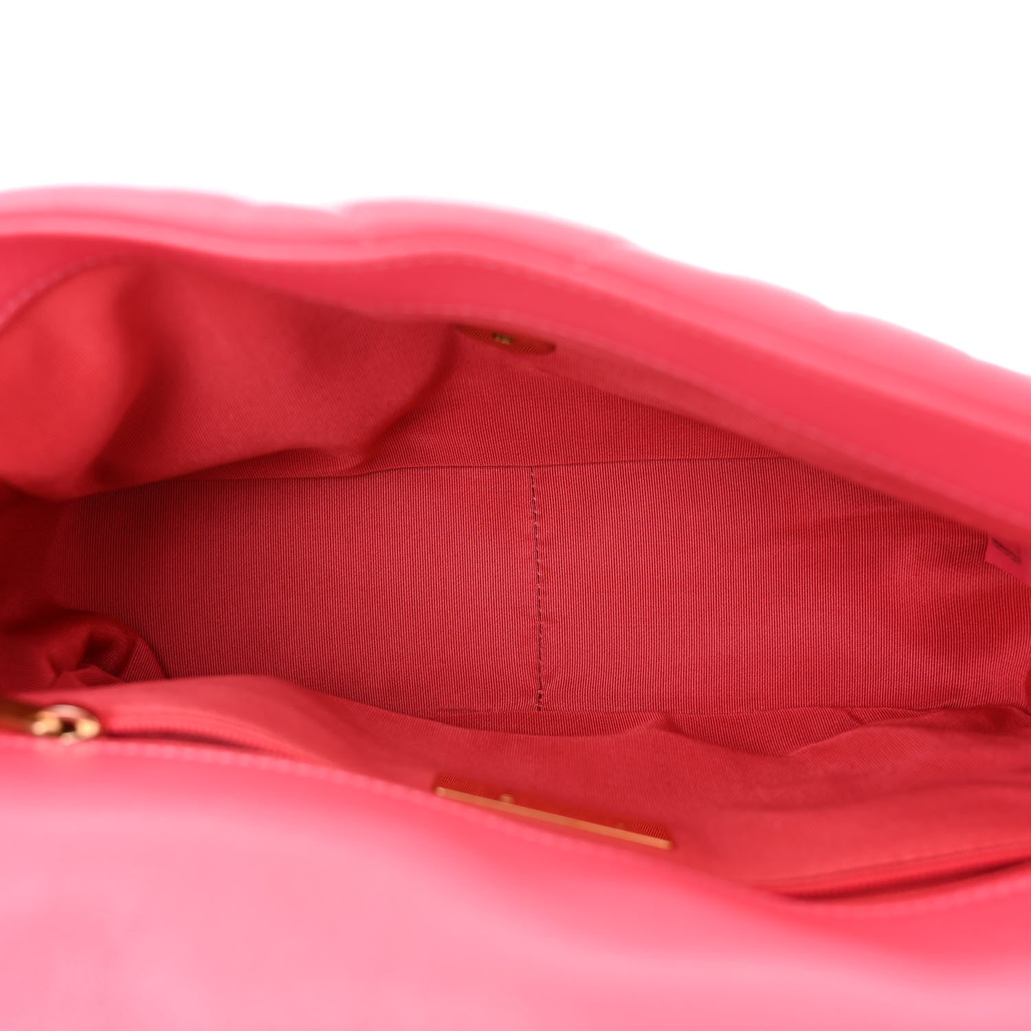 Lambskin Quilted Medium Chanel 19 Flap Pink
