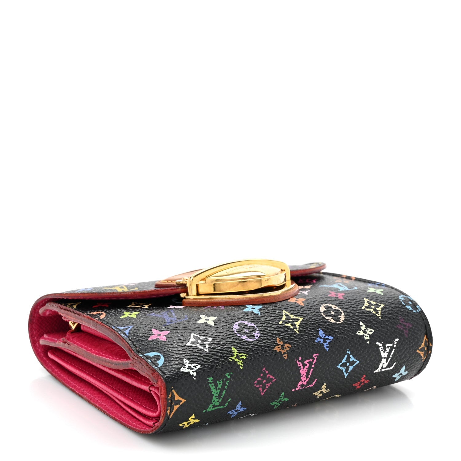 Monogram Multicolor Joey Wallet Black Grenade