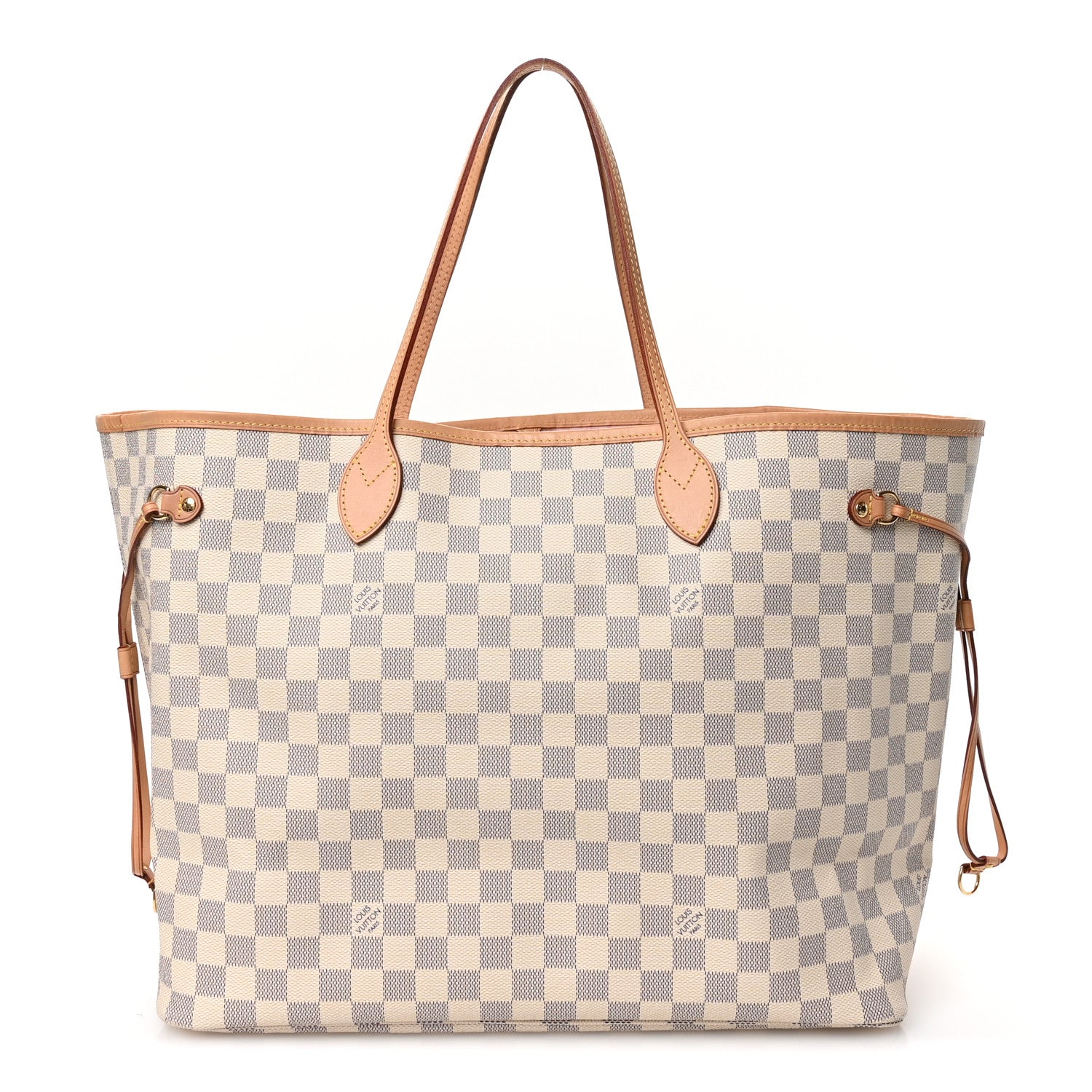 Damier Azur Neo Neverfull GM Rose Ballerine