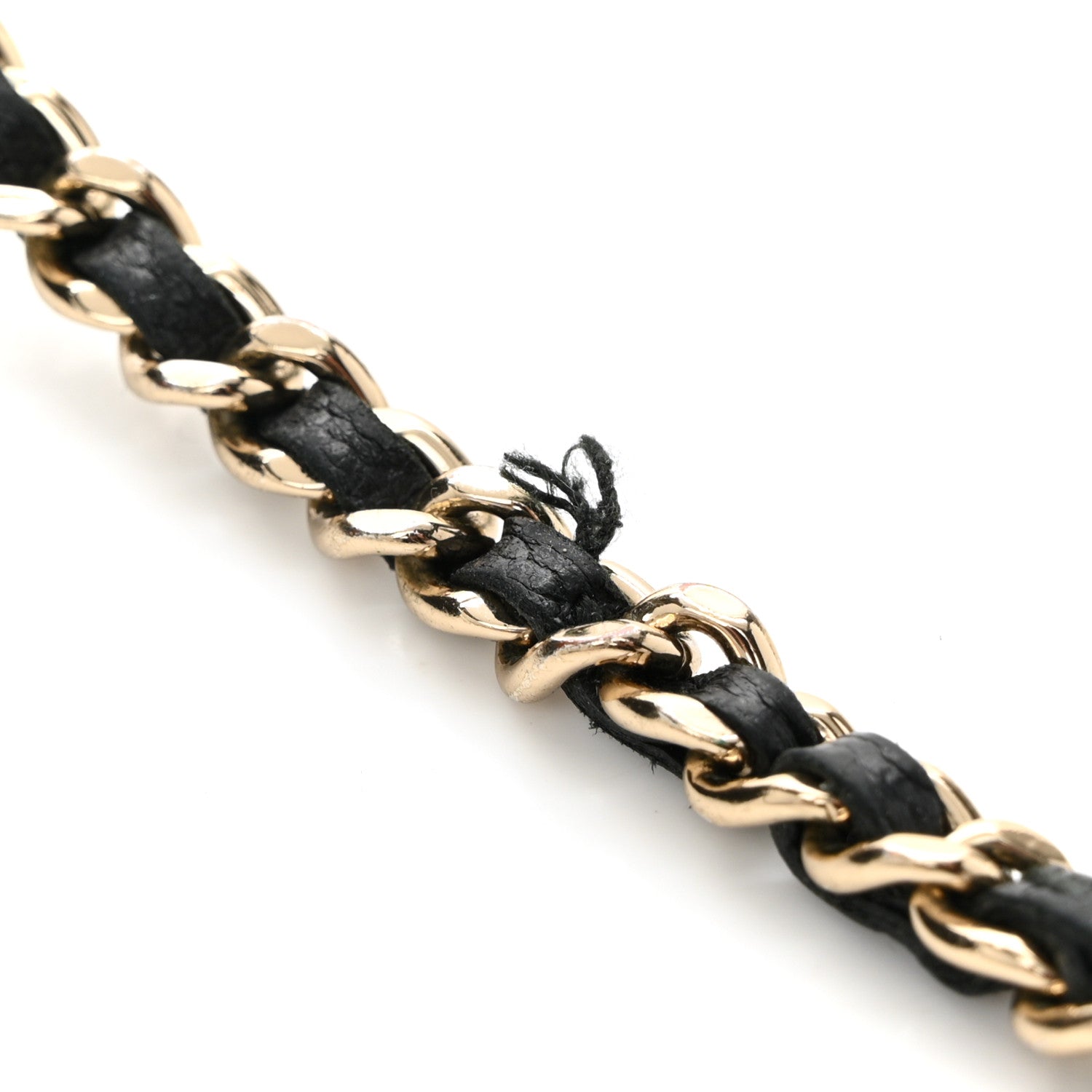 Caviar Quilted Vintage Mademoiselle Wallet On Chain WOC Black