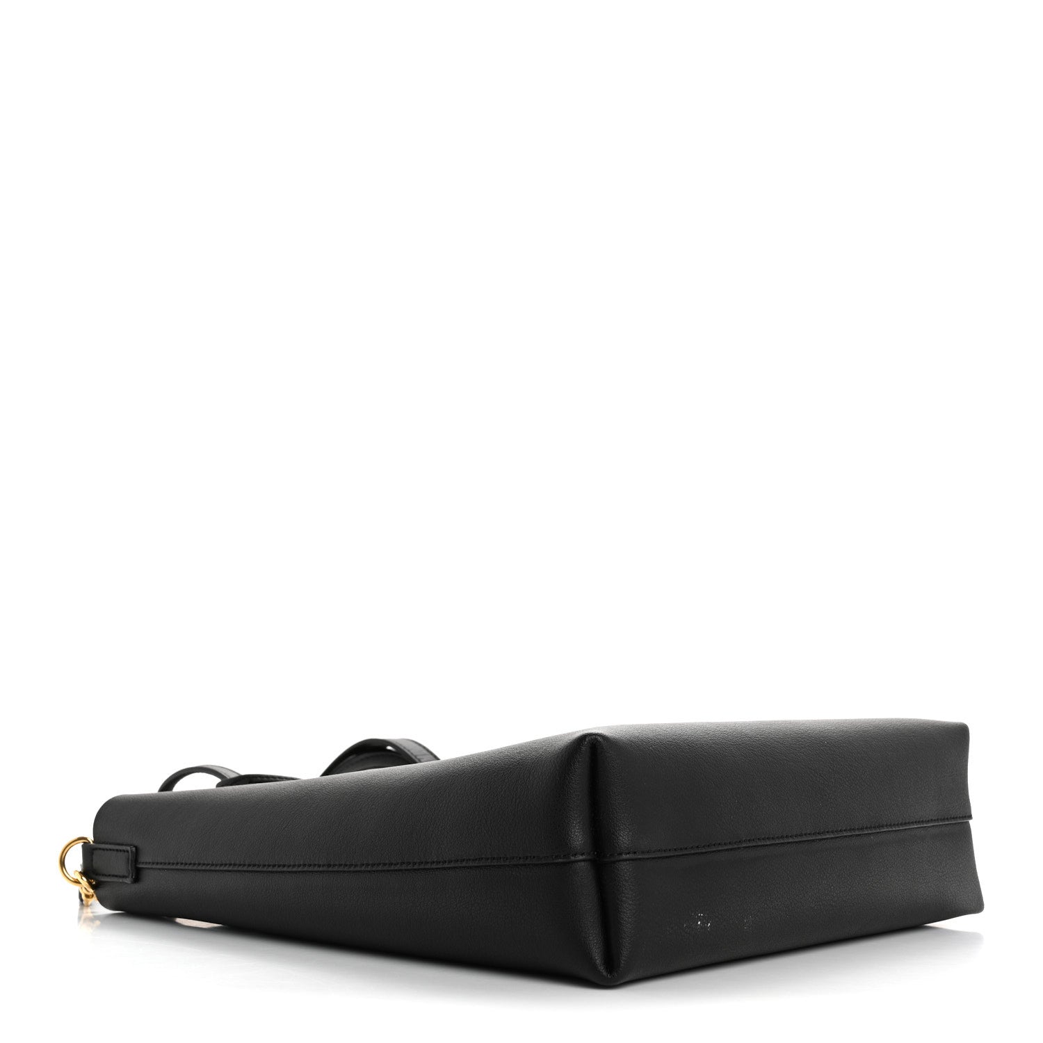Calfskin Toy Shopping Tote Black