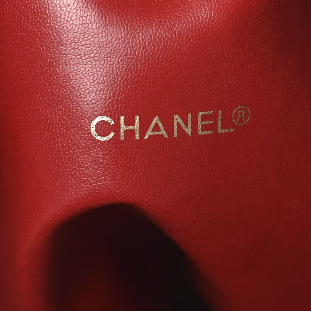 Lambskin Quilted Shoulder Bag Red