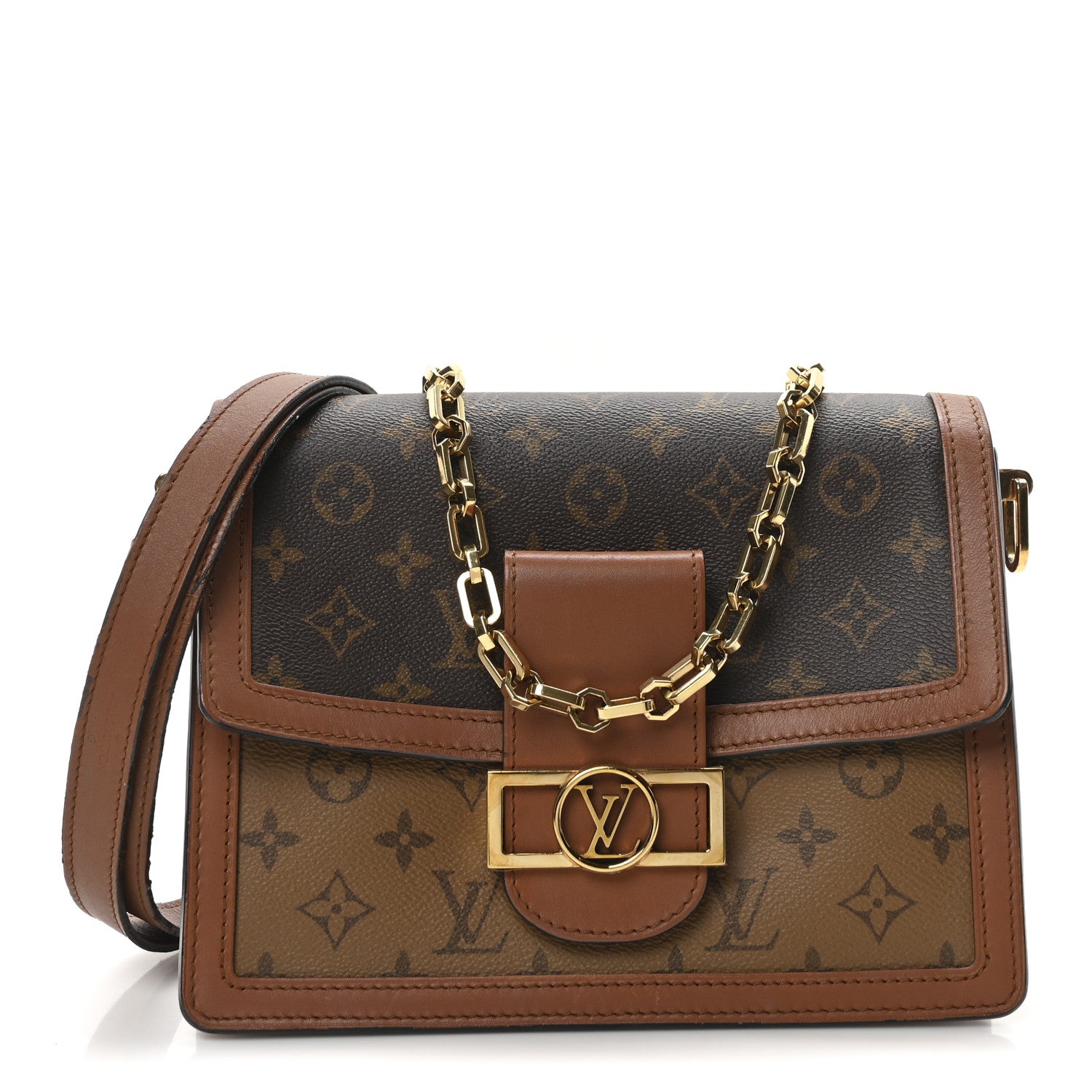 Reverse Monogram Dauphine MM