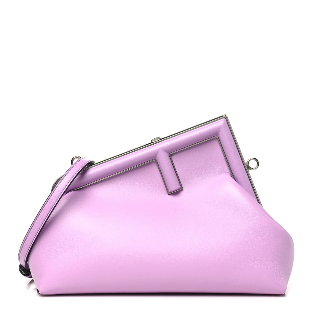 Shiny Nappa Small Fendi First Violetta