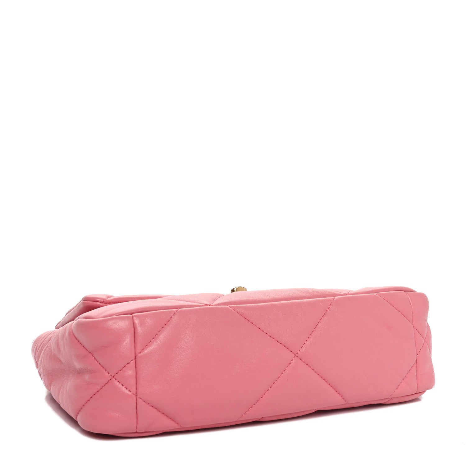 Lambskin Quilted Medium Chanel 19 Flap Pink