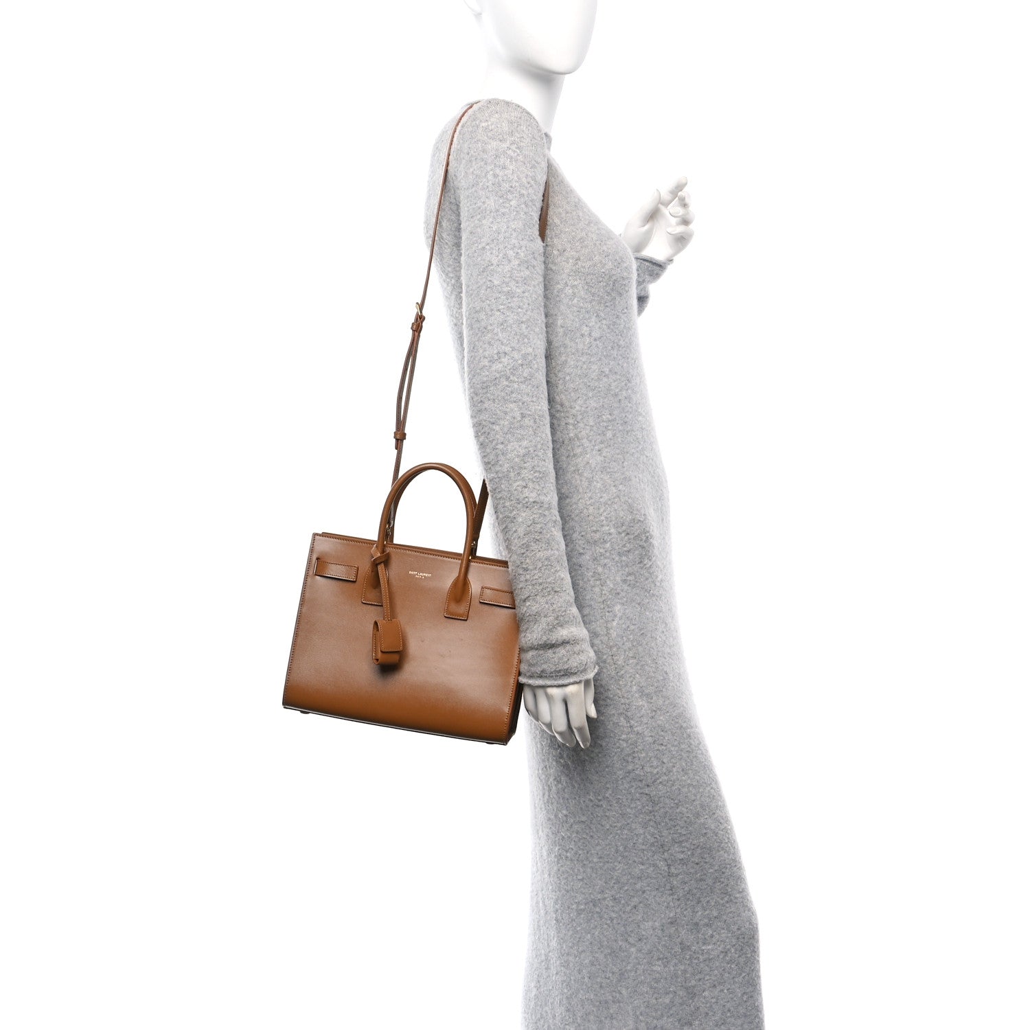 Calfskin Baby Sac De Jour Natural Dark