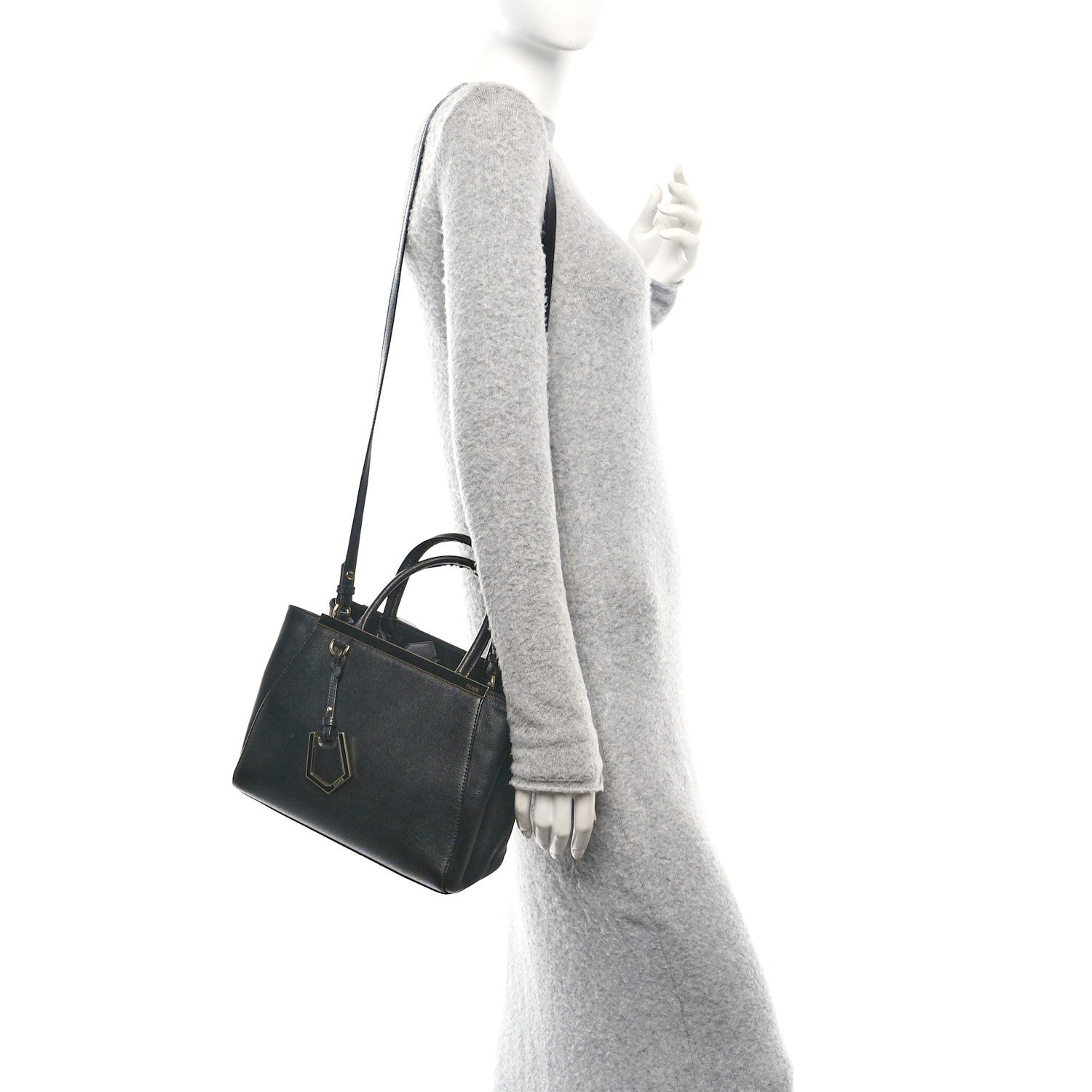 Vitello Elite Petite 2Jours Tote Black
