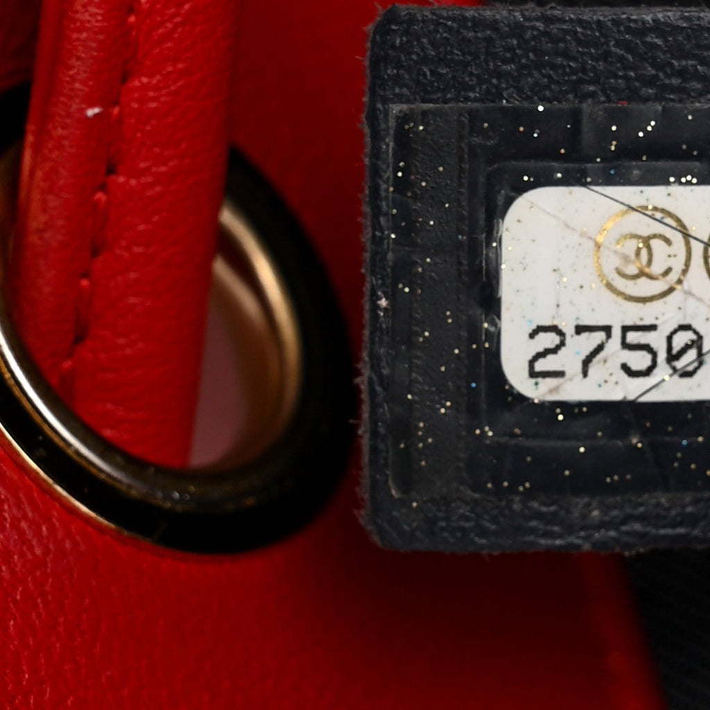 Lambskin CC Mania Backpack Red