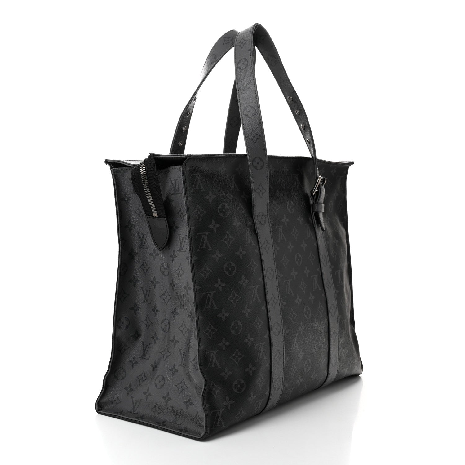 Monogram Eclipse Cabas Zippe GM Black