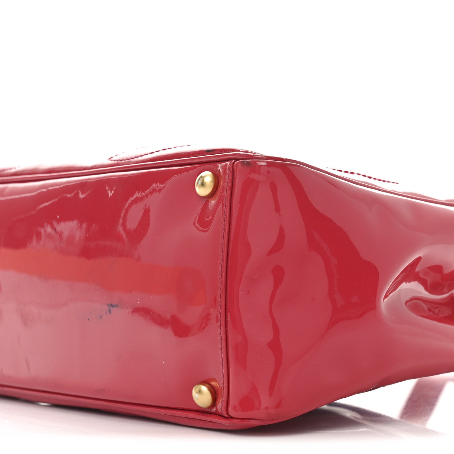 Patent CC Mini Tote Red