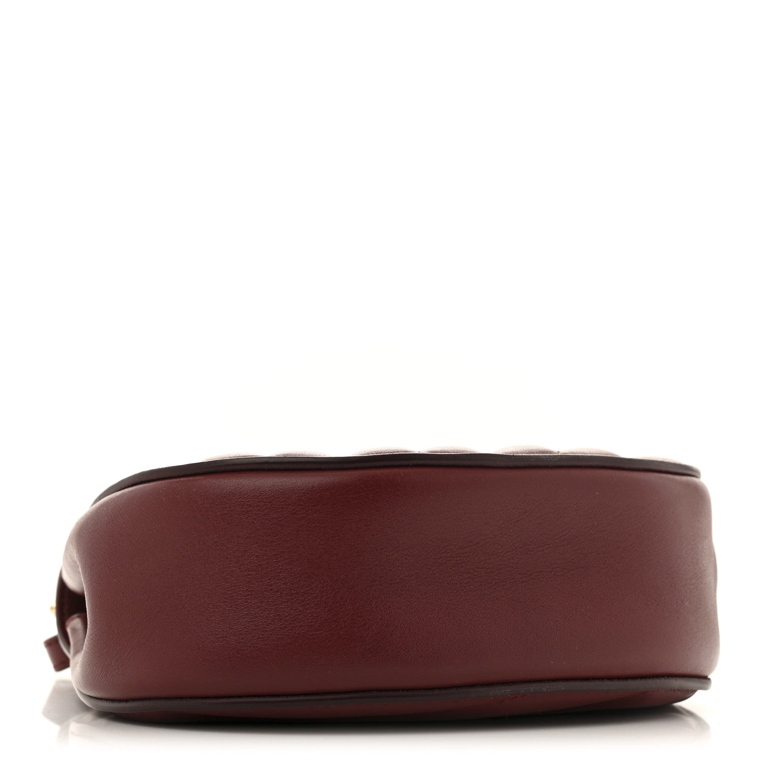 Calfskin Quilted Mini Drew Bijou Shoulder Bag Dahlia Red