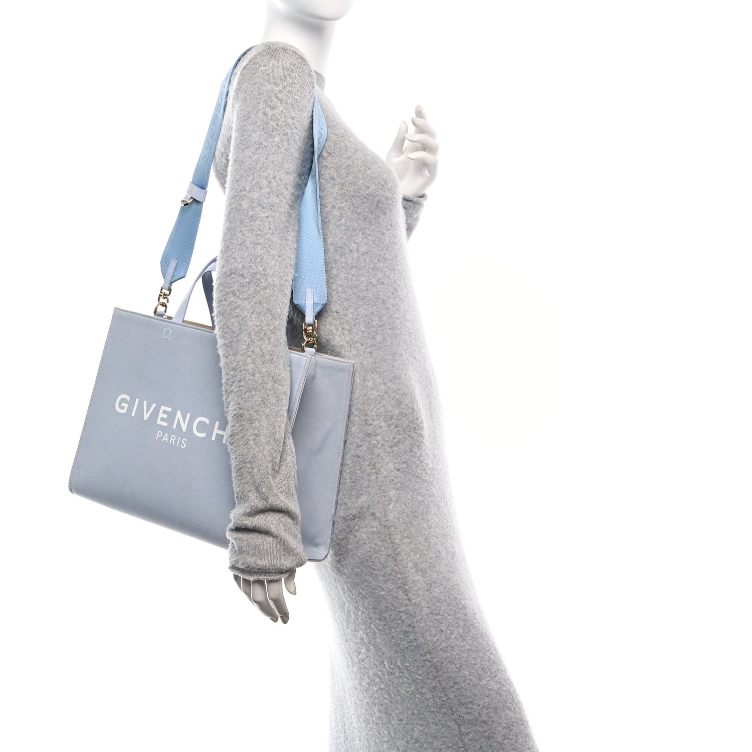Canvas Medium G-Tote Cloud Blue