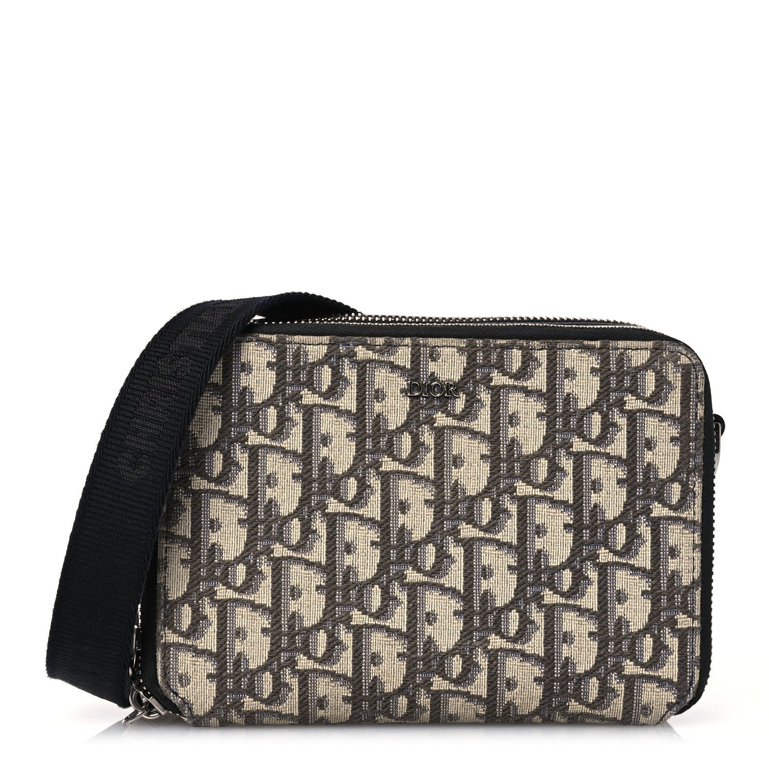 Oblique Pouch Navy Blue