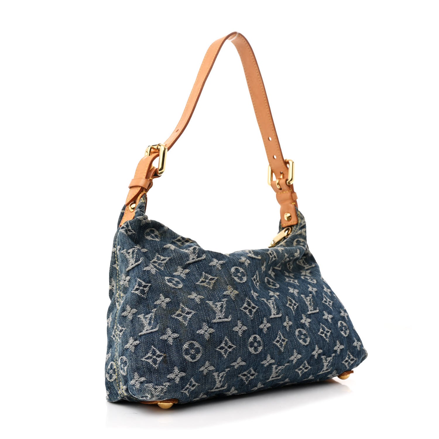 Monogram Denim Baggy PM Blue